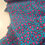 Thumbnail: Double Gauze - Cotton - Animal Print - Blue Background With Pink & Black