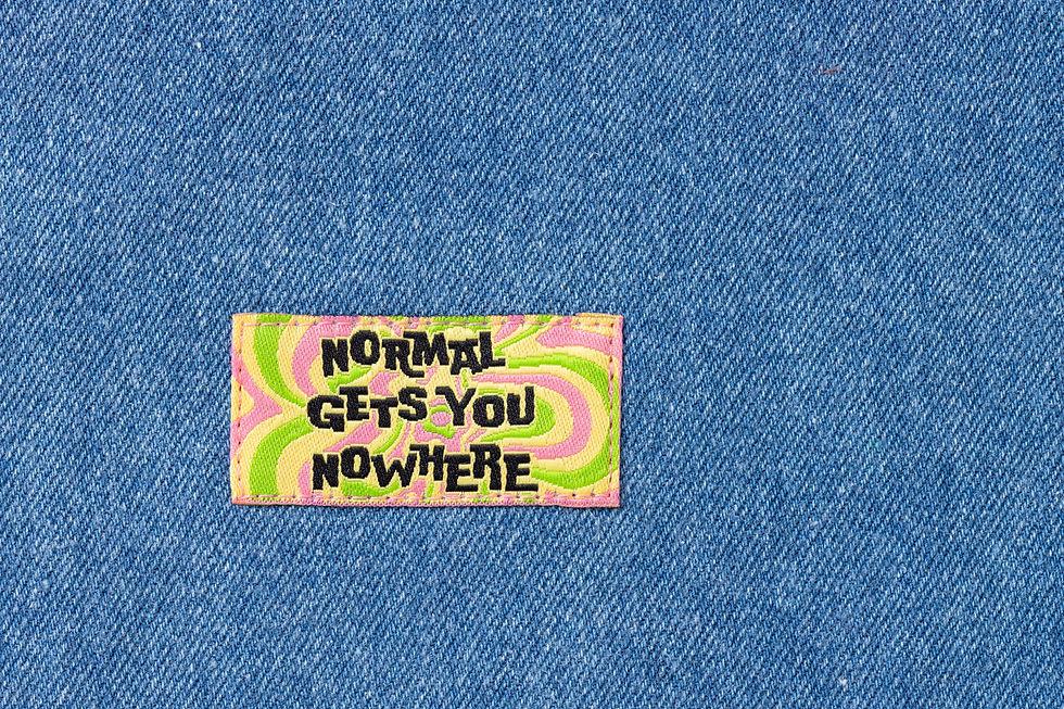 Thumbnail: Woven Labels - Little Rosy Cheeks - Normal Gets You Nowhere