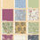 Thumbnail: Half Meter Bundle - Organic Cotton - William Kilburn  For V & A - 12 Fabrics