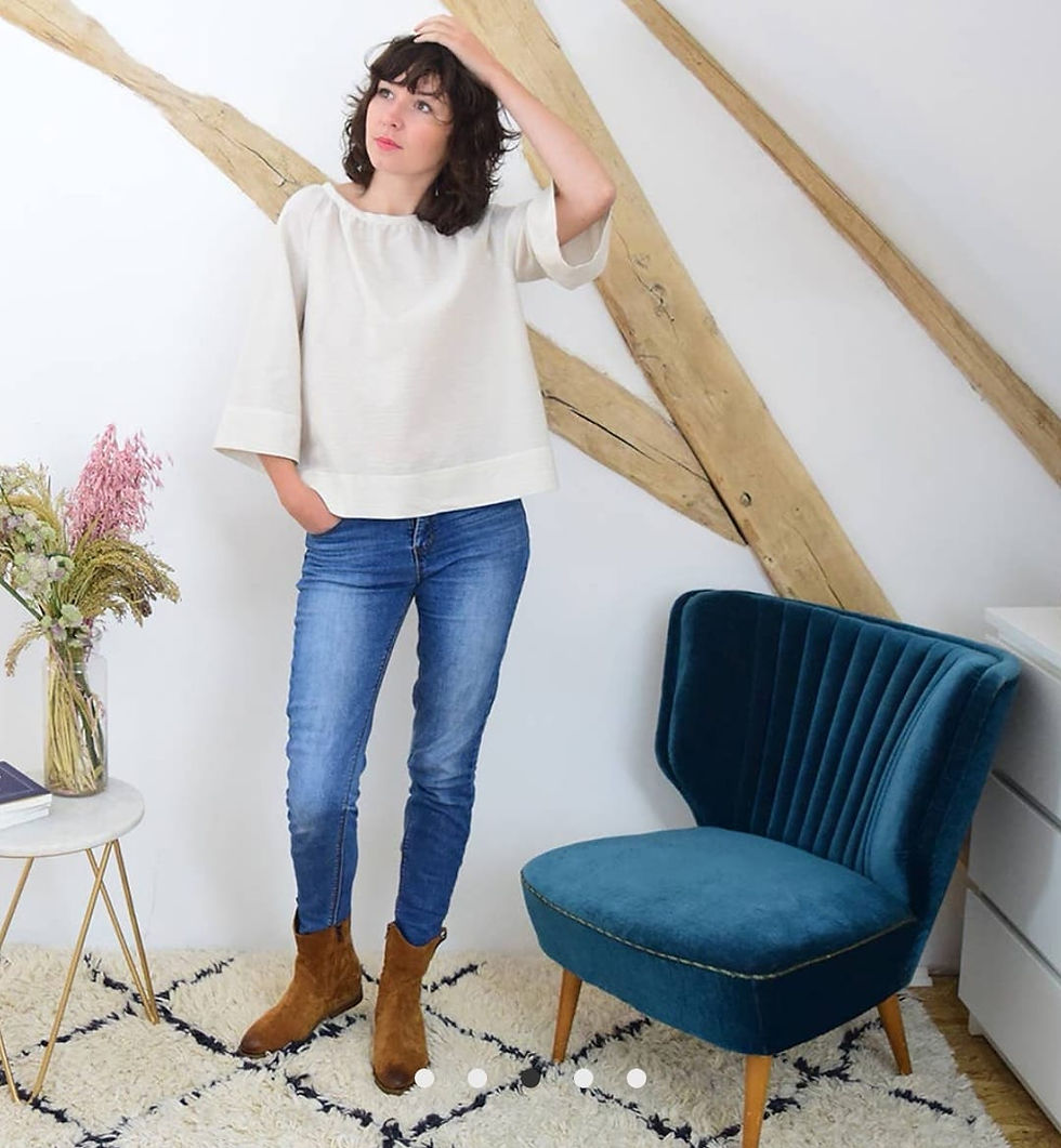 Thumbnail: Sewing Pattern - Cousette - Alouette Blouse