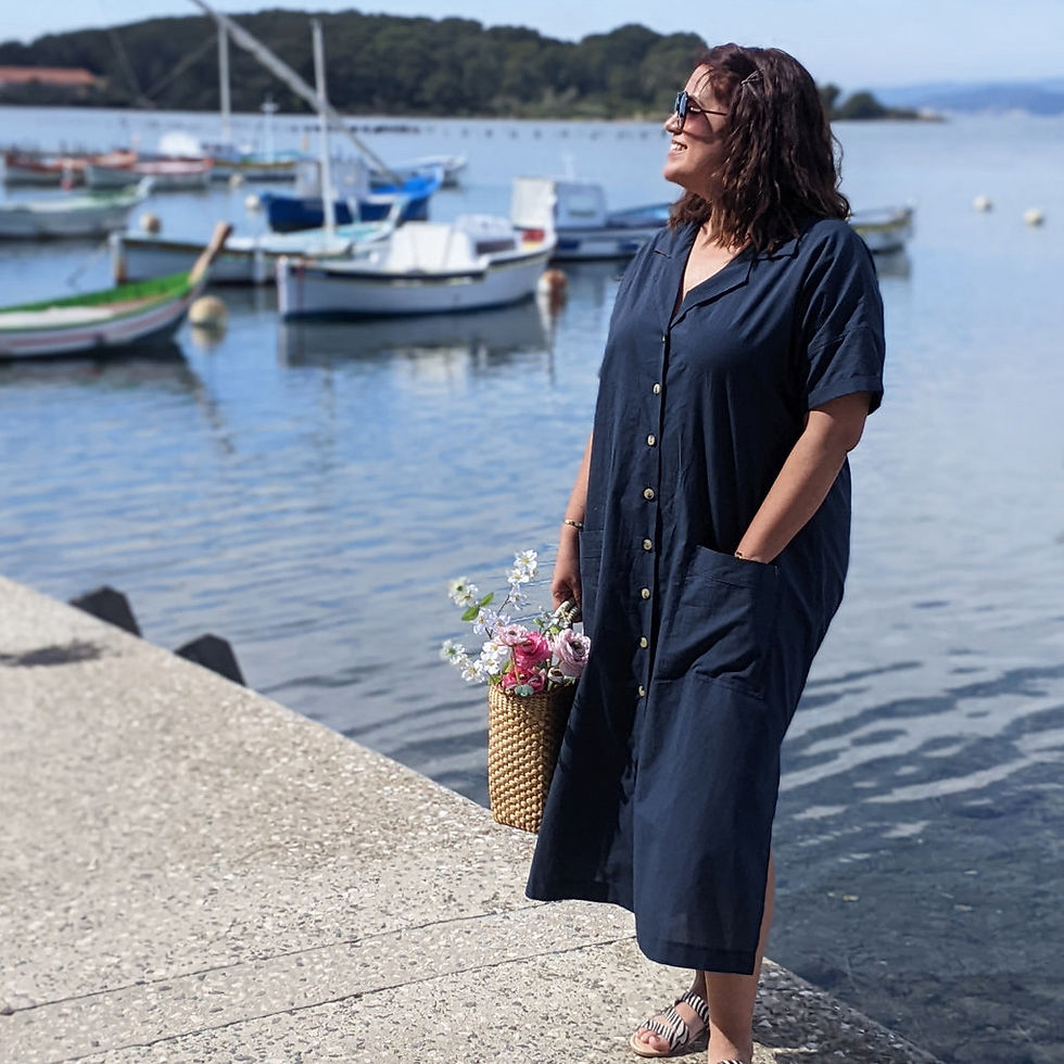 Thumbnail: Sewing Pattern - Super Bison - Fanny Shirt & Dress (Sizes 32 - 52)
