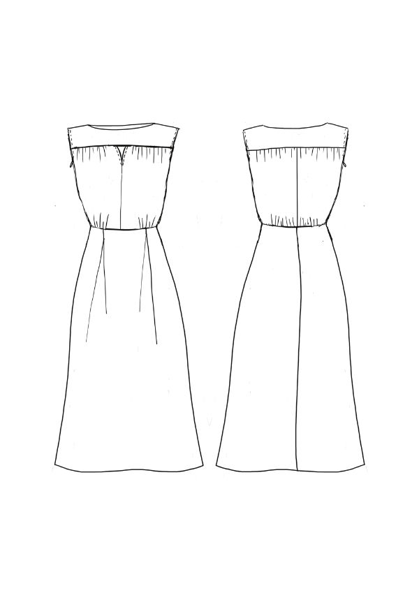 Thumbnail: Sewing Pattern - Maison Fauve - Haut Dress