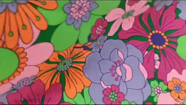 Thumbnail: French Terry - Nerida Hansen  - Blomster - Green And Multi