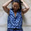 Thumbnail: Slub Viscose - My Dress Made - Leopard Print - Blue Tones