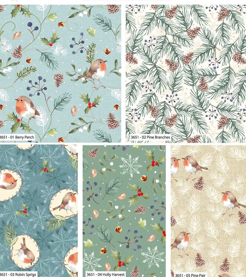 Fat Quarter Bundle - Craft Cotton Co - Feathered Friends - Multi