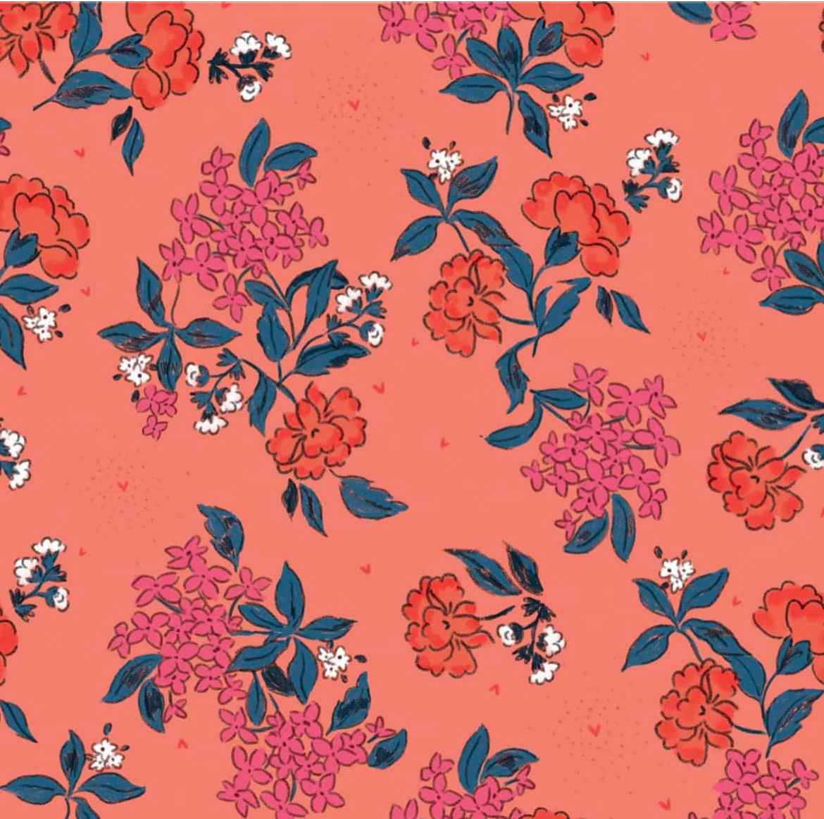 Woven Viscose - Lise Tailor Fabrics - Golden Hour - Louisiana - Floral