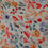 Thumbnail: Viscose Linen Fabric - Painted Floral Print -Off White & Multi