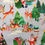 Thumbnail: Quilting Cotton - Lewis & Irene - Bluebellgray FaLaLa - Deer Santa  Christmas