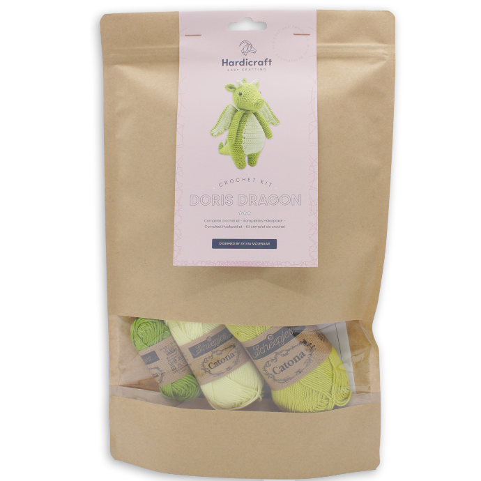 Thumbnail: Hardicraft -  Doris Dragon Crochet Kit - 40SM075