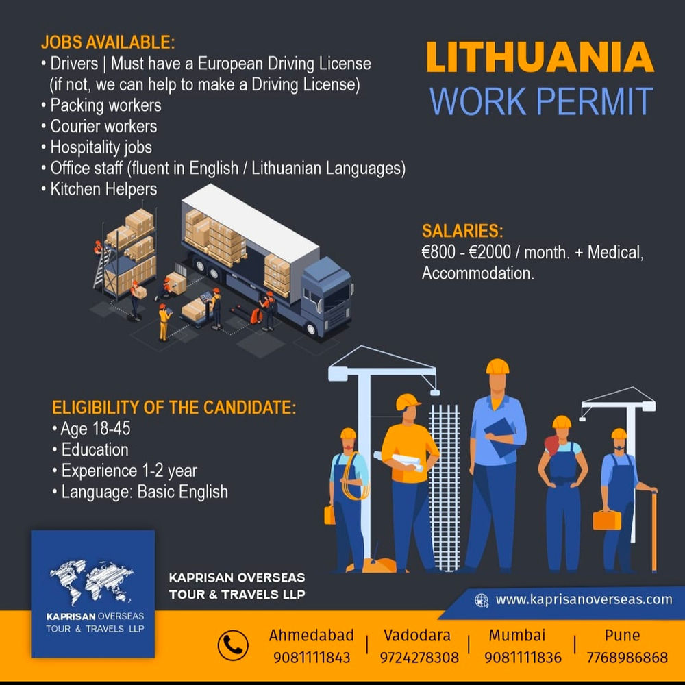 LITHUANIA WORK PERMIT