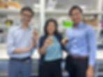 Co-founders of Terra Oleo (from left): Min Hao Wong, Shen Ming Lee and Boon Uranukul