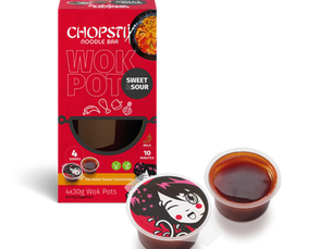 Chopstix makes retail debut with ‘Wok Pot’ cooking sauce range