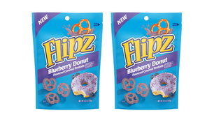 Flipz introduces limited-edition Blueberry Donut Pretzels flavour