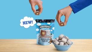 Ben & Jerry’s launches bite-sized Brookies & Cream ‘Peaces’