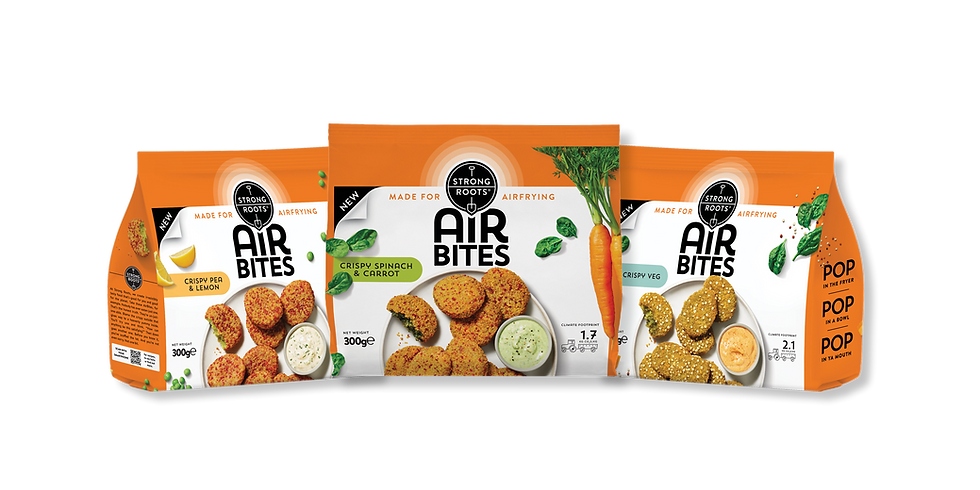 Strong Roots launches 'made for air frying' range