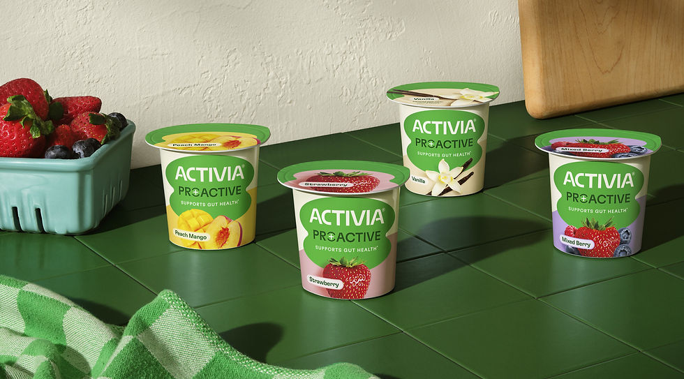 Activia debuts new Proactive Yogurt line amid brand refresh