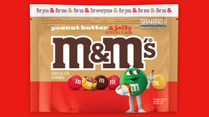 Mars introduces M&M's Peanut Butter & Jelly flavour