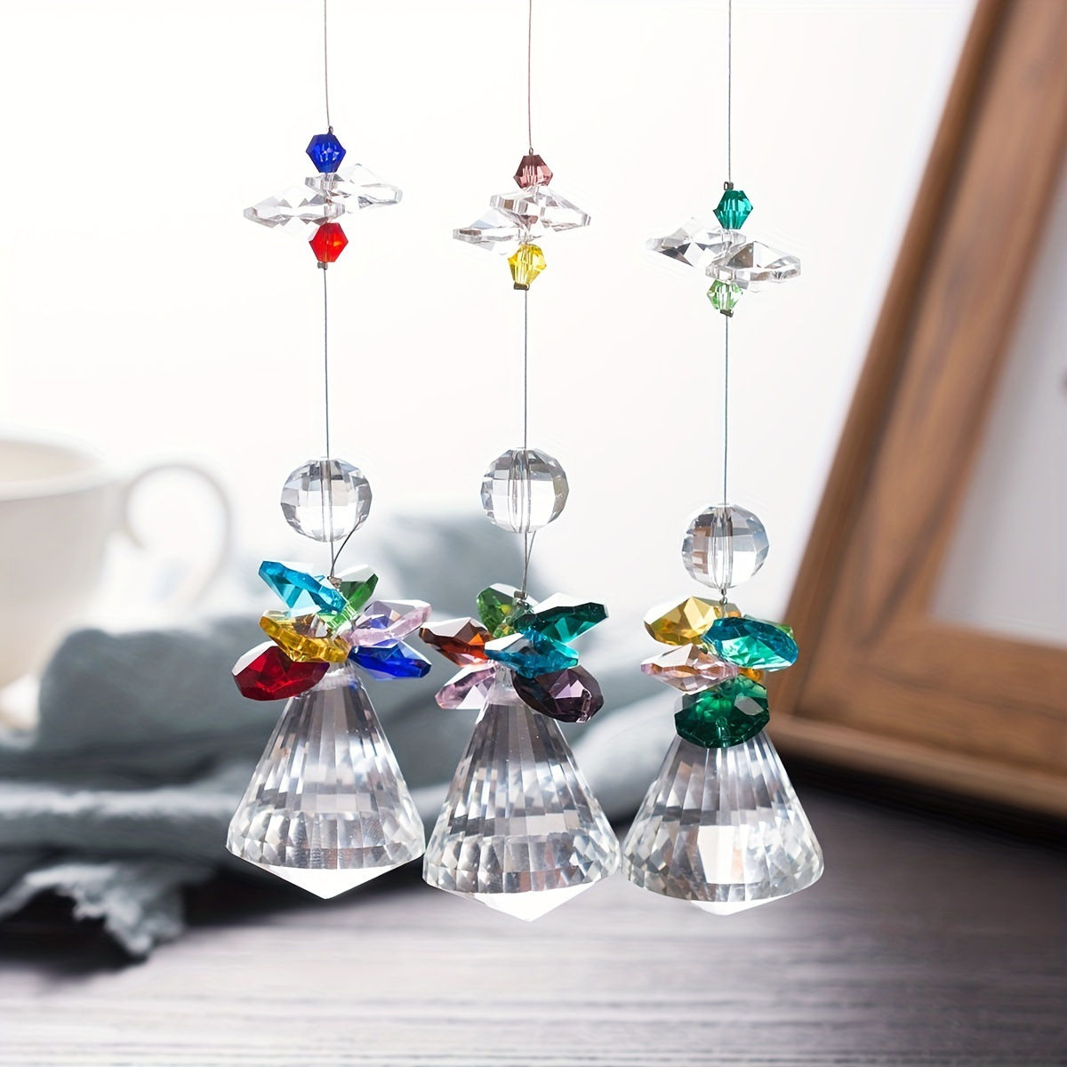 Crystal Angel Diamond Ball Window Decoration Pendant