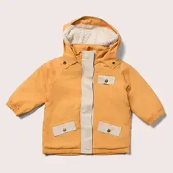 Gold Recycled Waterproof Winter Coat