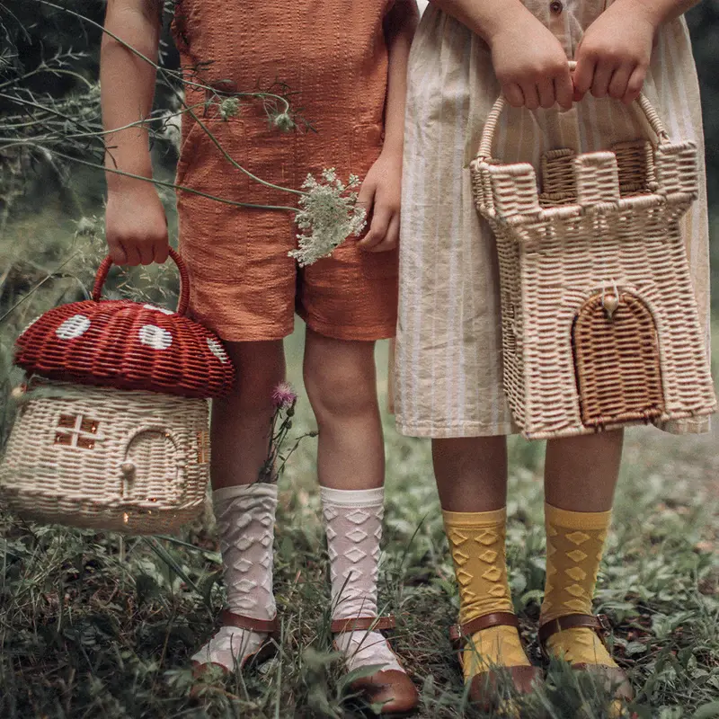 Thumbnail: Olliella RATTAN MUSHROOM BASKET