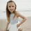 Thumbnail: Petite Hailey - Blue Vintage Flower Tutu