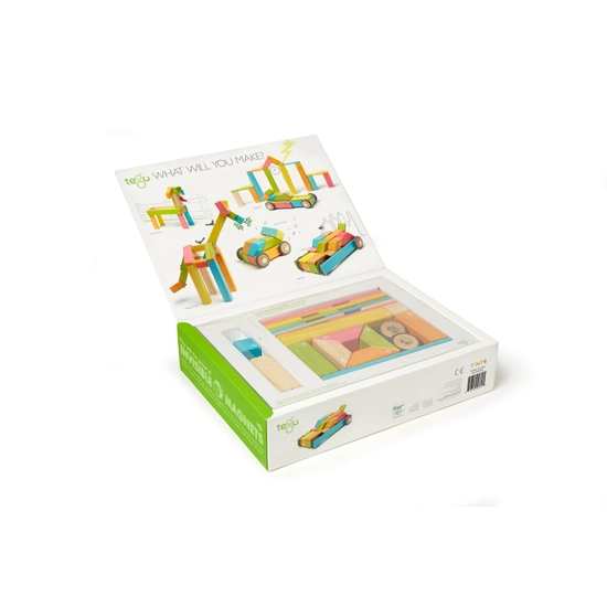 Thumbnail: 42 Piece Magnetic Wooden Block Set