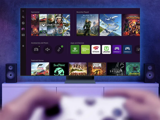 Samsung expande oferta de streaming de games para mais modelos de TVs 4K