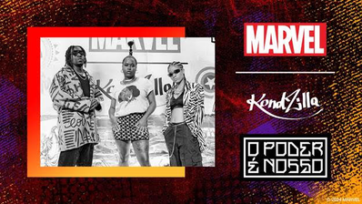 Marvel e KondZilla revelam bastidores de 'Marvel - O Poder é Nosso' em série no YouTube