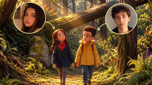 O Bosque Selvagem aposta em dublagem brasileira com Pedro Burgarelli e Giulia Benite