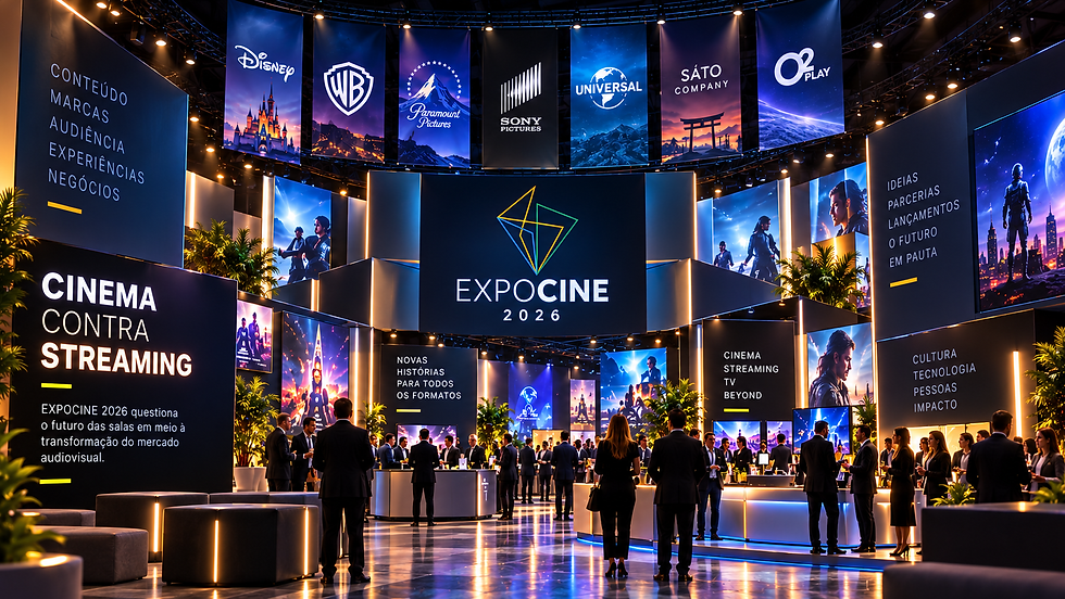 EXPOCINE 2026 questiona o futuro das salas em meio à transformação do mercado audiovisual