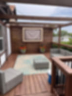 Beautiful deck stain