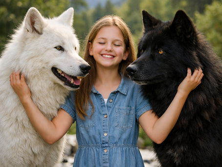 Das Ego, der schwarze und der weiße Wolf