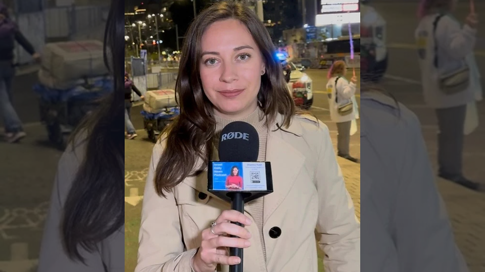 Shanna Fuld, CEO of Israel Daily News, reporting live from the ground of Israel.