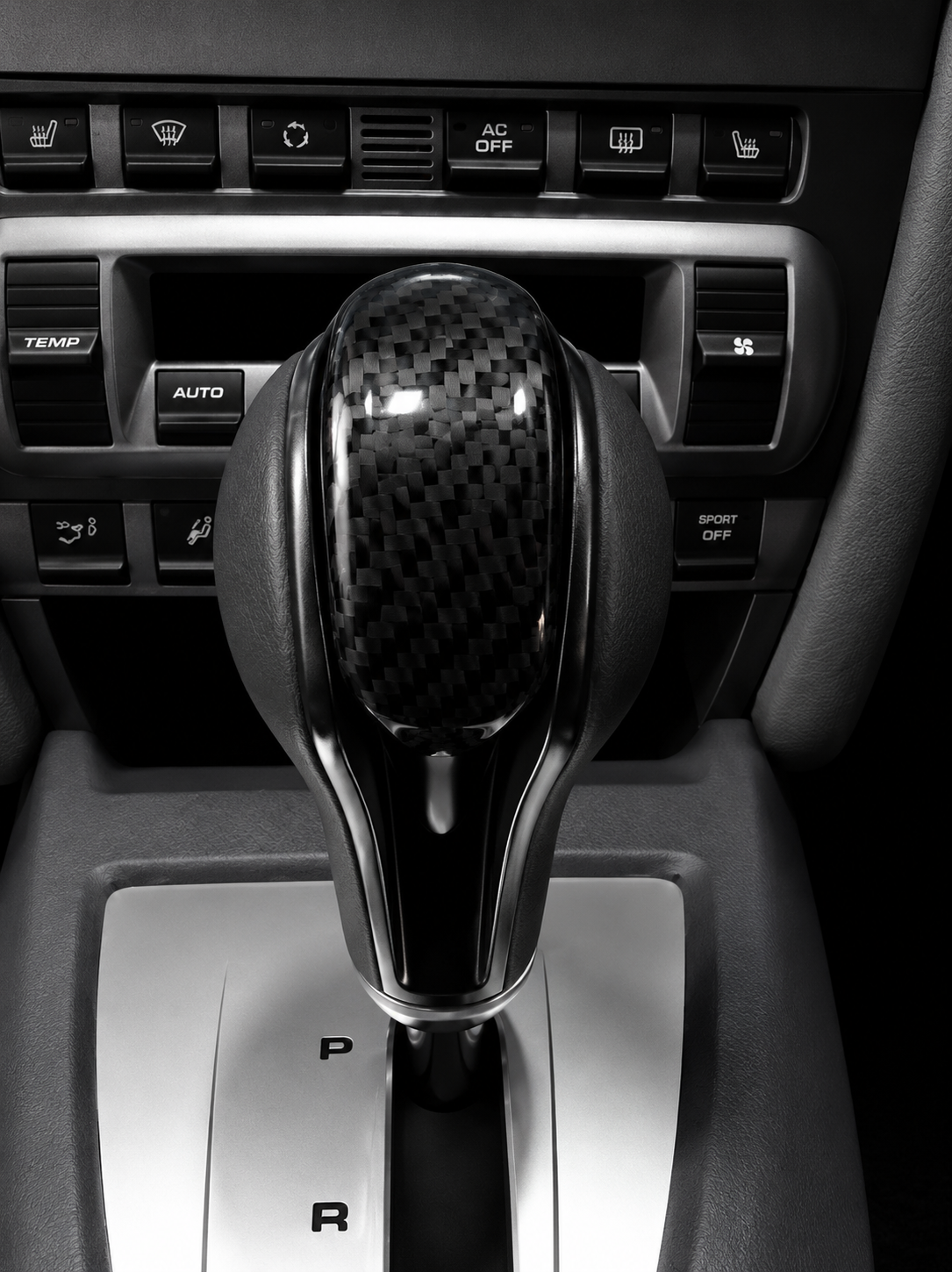 Porsche Carbon Fiber Hydro Dip Tiptronic Shift Knob | Interior Upgrade