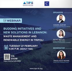 New solutions in Lebanon - Webinar