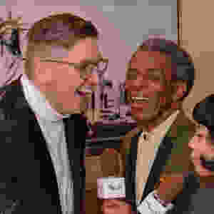 Andre De Shields & Boh the Smile Guy