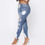 Thumbnail: Albidalove Mid-Rise Stretch Ripped Jeans
