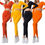 Thumbnail: Albidalove Two Piece Set Gym Leggingst Top Long Sleeve