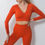 Thumbnail: Albidalove Two Piece Set Gym Leggingst Top Long Sleeve