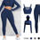 Thumbnail: Albidalove Three-piece set Tracksuits Yoga