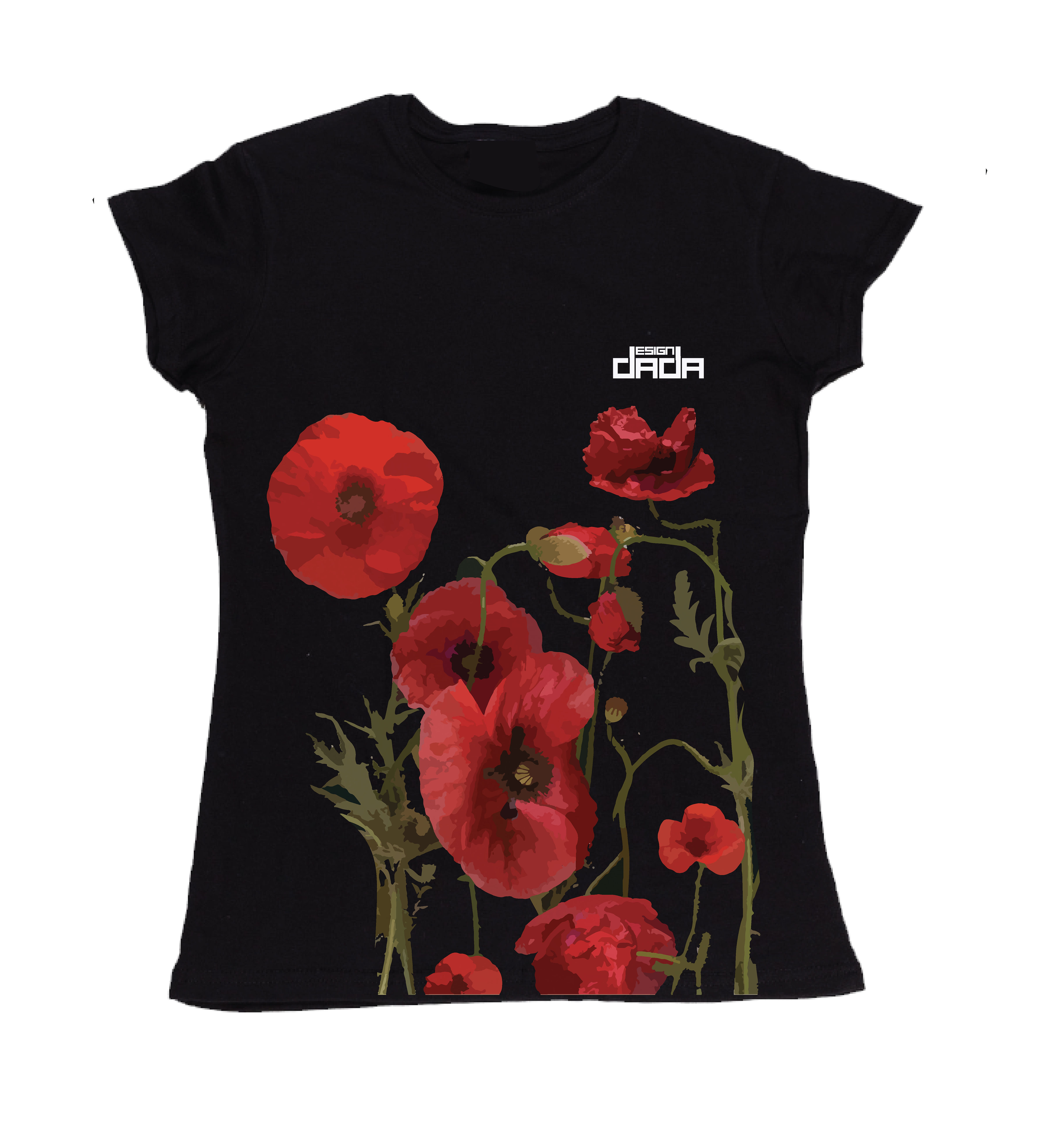 T-shirt woman "Poppies"