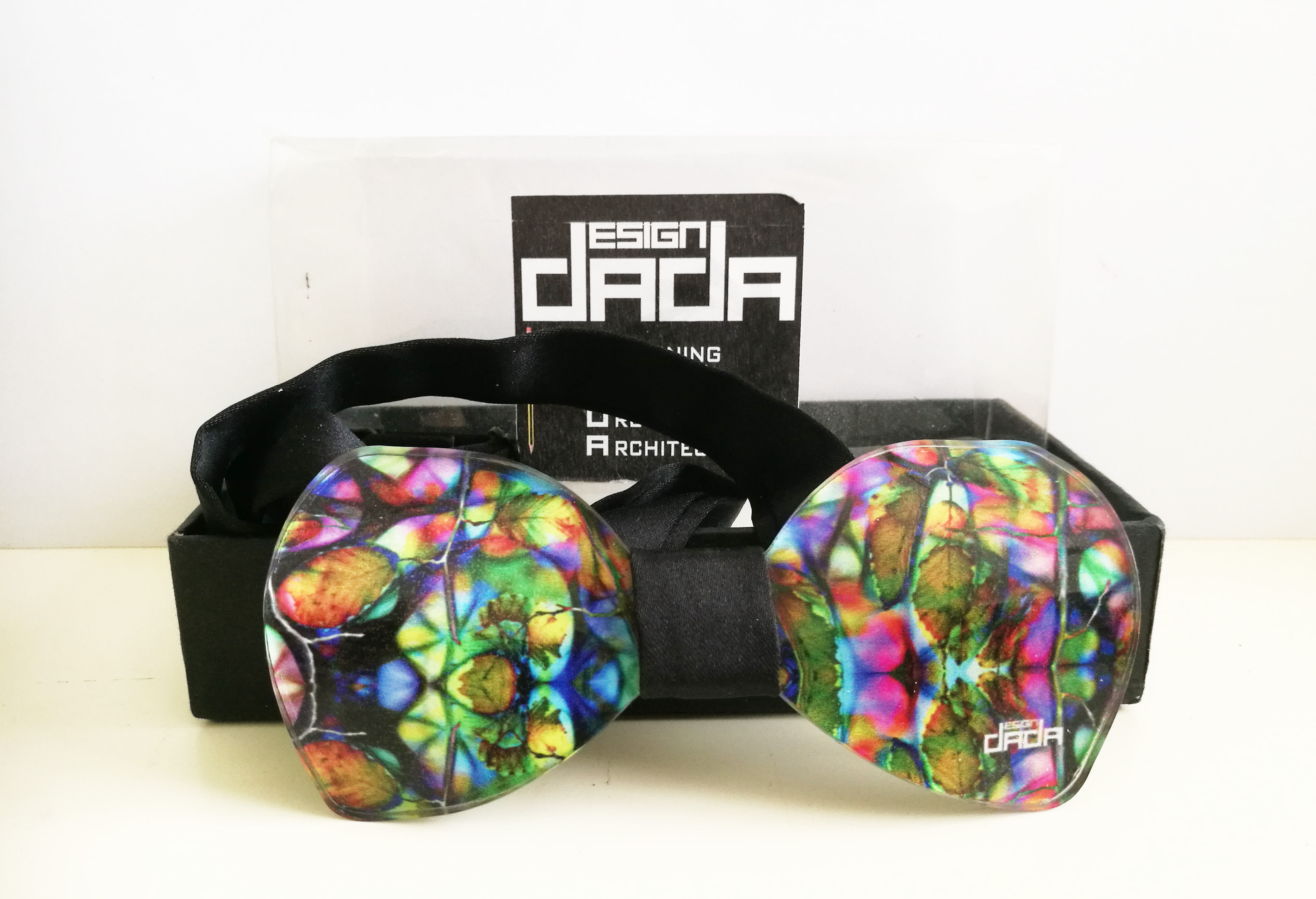 Papillon plexiglass "Colorful nature"