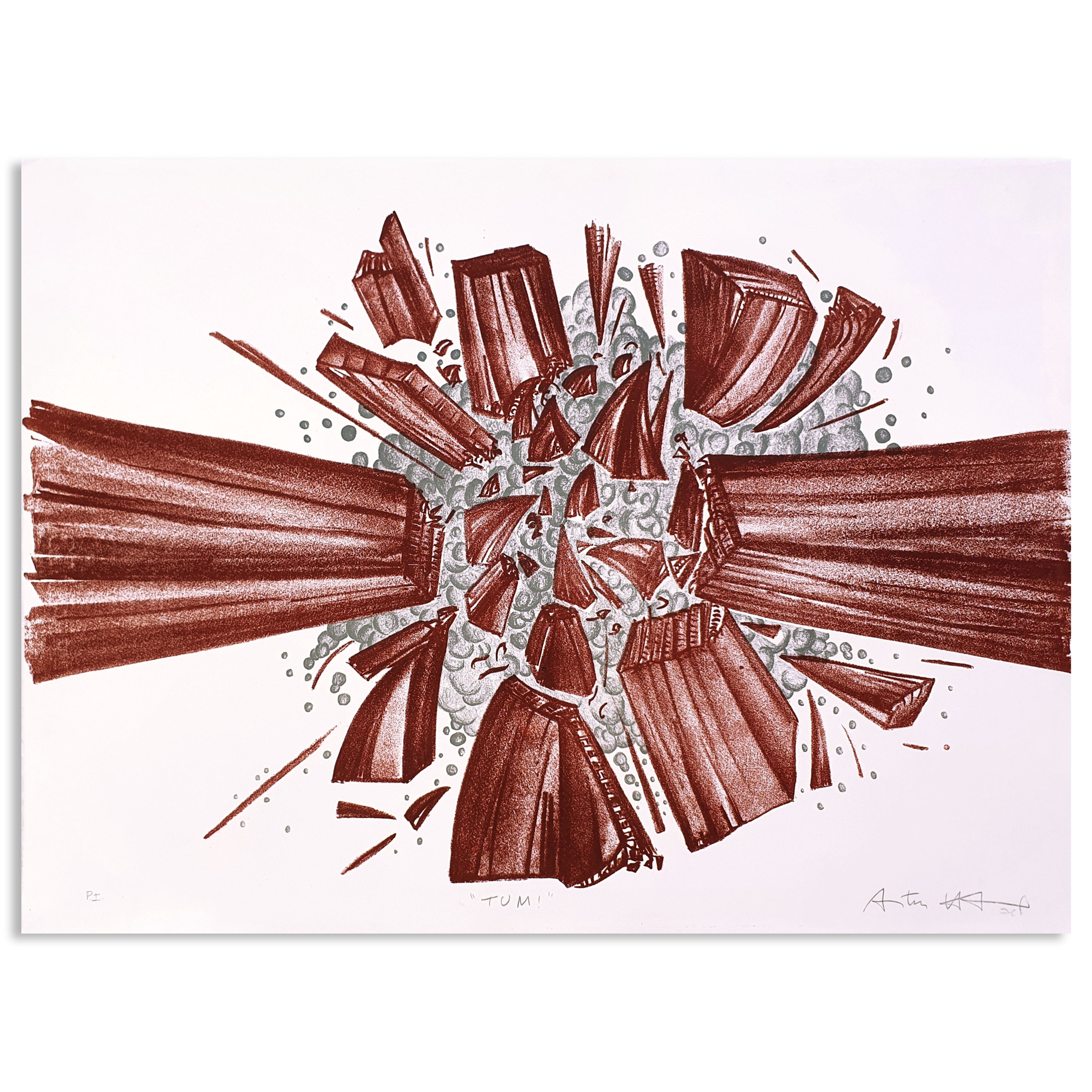 Antonio Henrique Amaral - Litografia - Glatt 003421