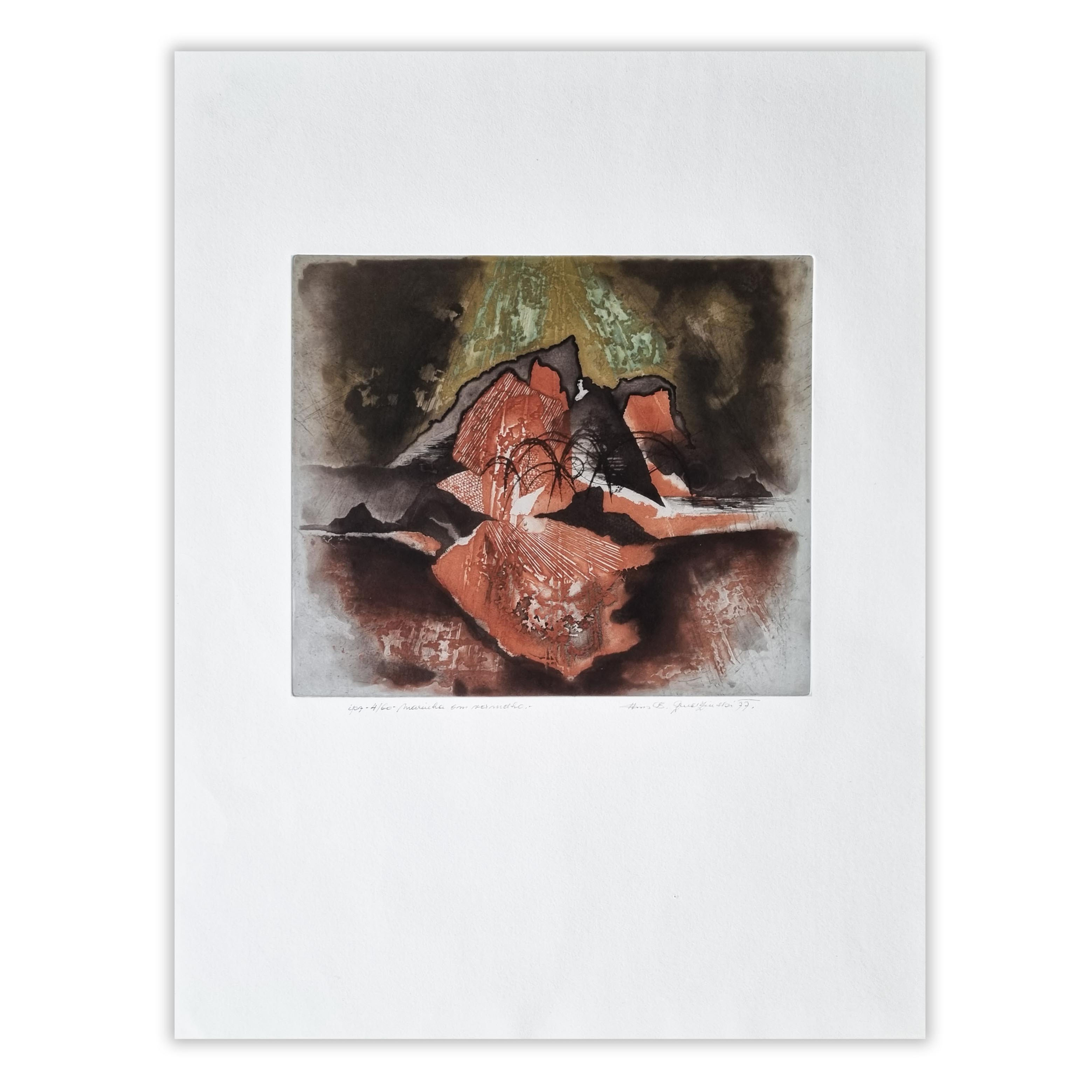 Hans Grudzinski - Gravura em Metal - Glatt 002277