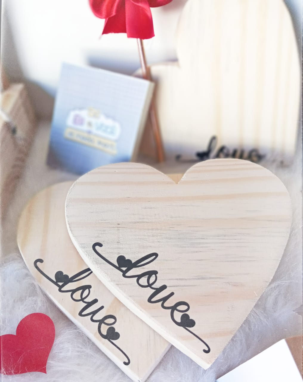 Coração de pinus 20 cm