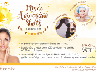 Aniversário da SBELT'S