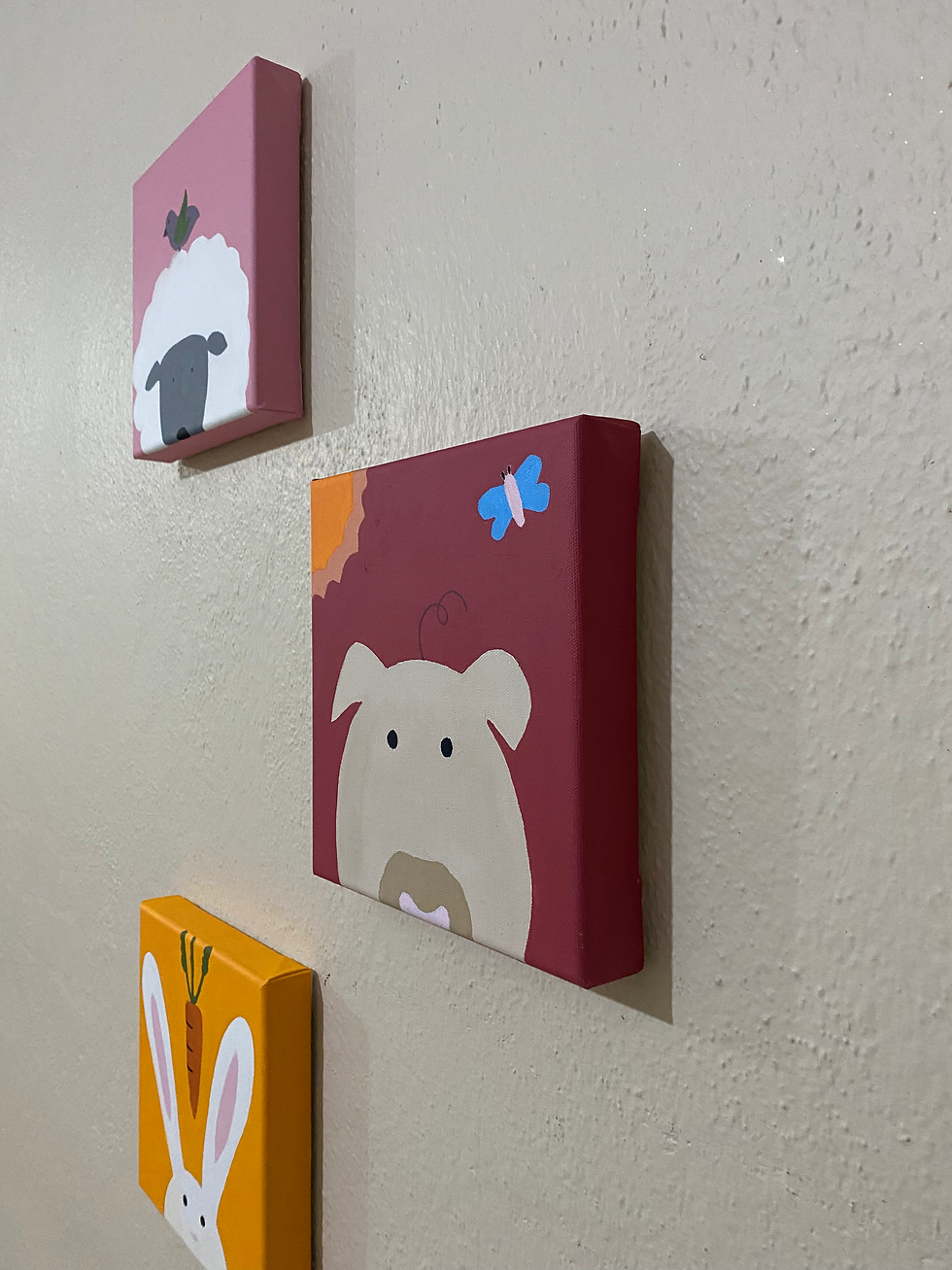 Küçük resim: Acrylic Painting Kids Room Nursery