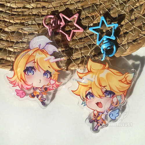 Kagamine Angel 2.5 Inch Charms [DESC] | Moniieillust
