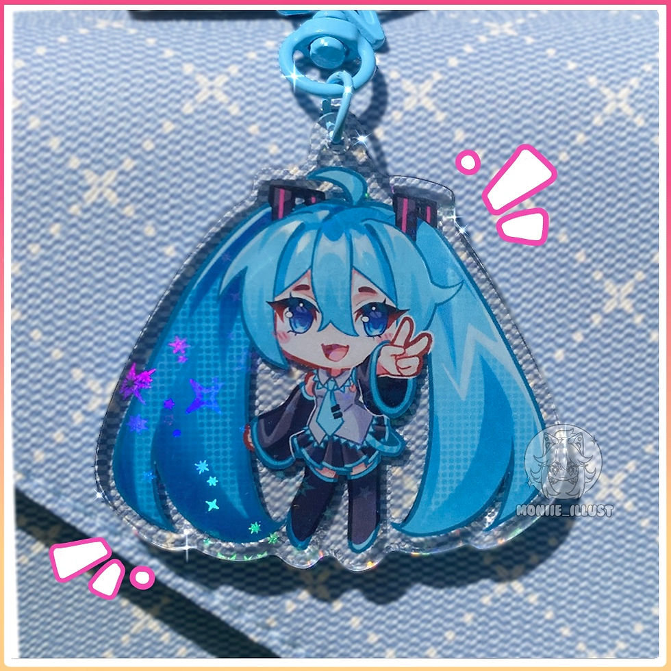 Thumbnail: MikuMiku Acrylic Charms