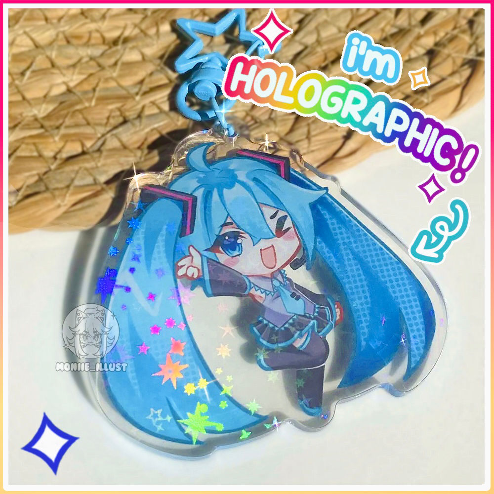 MikuMiku Acrylic Charms